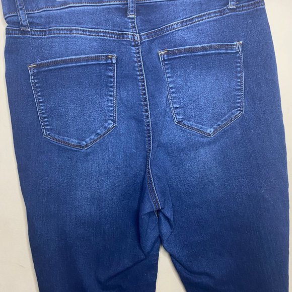 Arizona Jean Co Dark Blue/Dark Denim Pullon Jeggings Size 13 - Picture 5 of 6